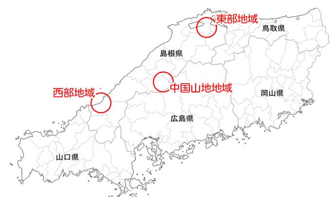 島根県地図